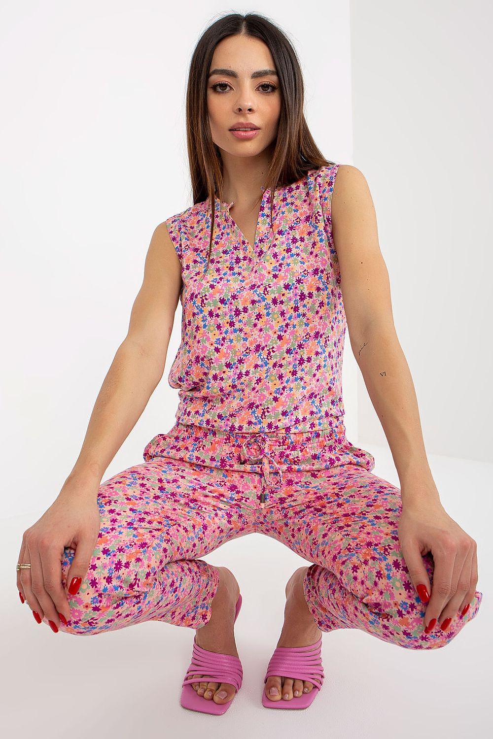 Stylish Fresh Made blouse with intricate patterns, designed with a flattering heart neckline, ideal for sophisticated looks.