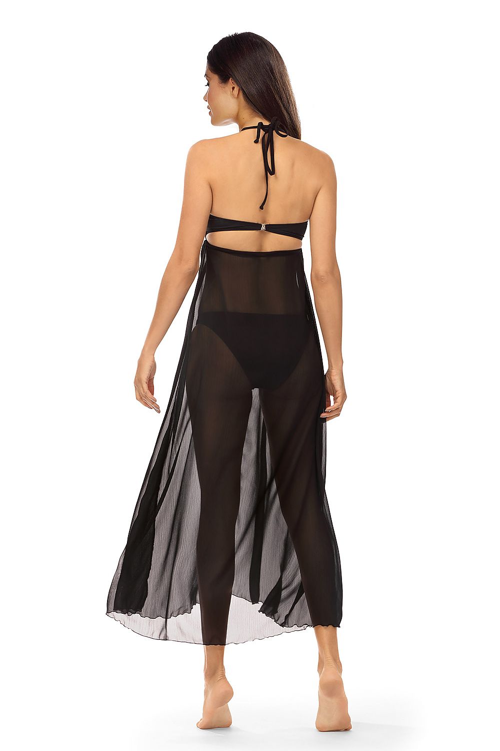 Lorin Beach Tunic showcasing under bust ribbing design, perfect for stylish summer outings.