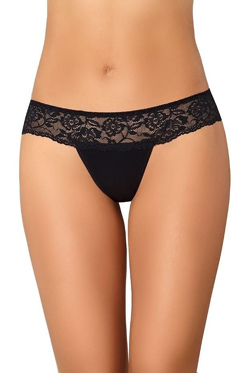 Teyli Women's Black Lace Thong set, featuring elegant lace detailing and fine mesh, showcasing a luxurious design for a flattering fit.