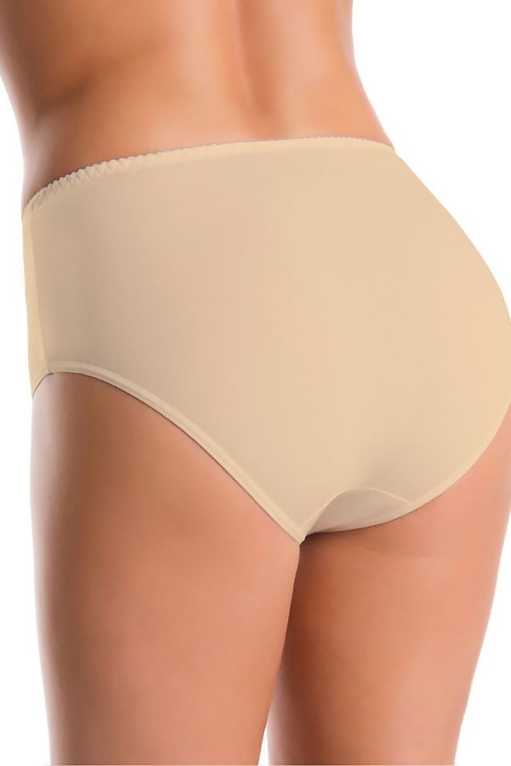 Chic Teyli high-waisted cotton panties featuring a luxurious soft cotton blend, ideal for comfort and confidence throughout the day.