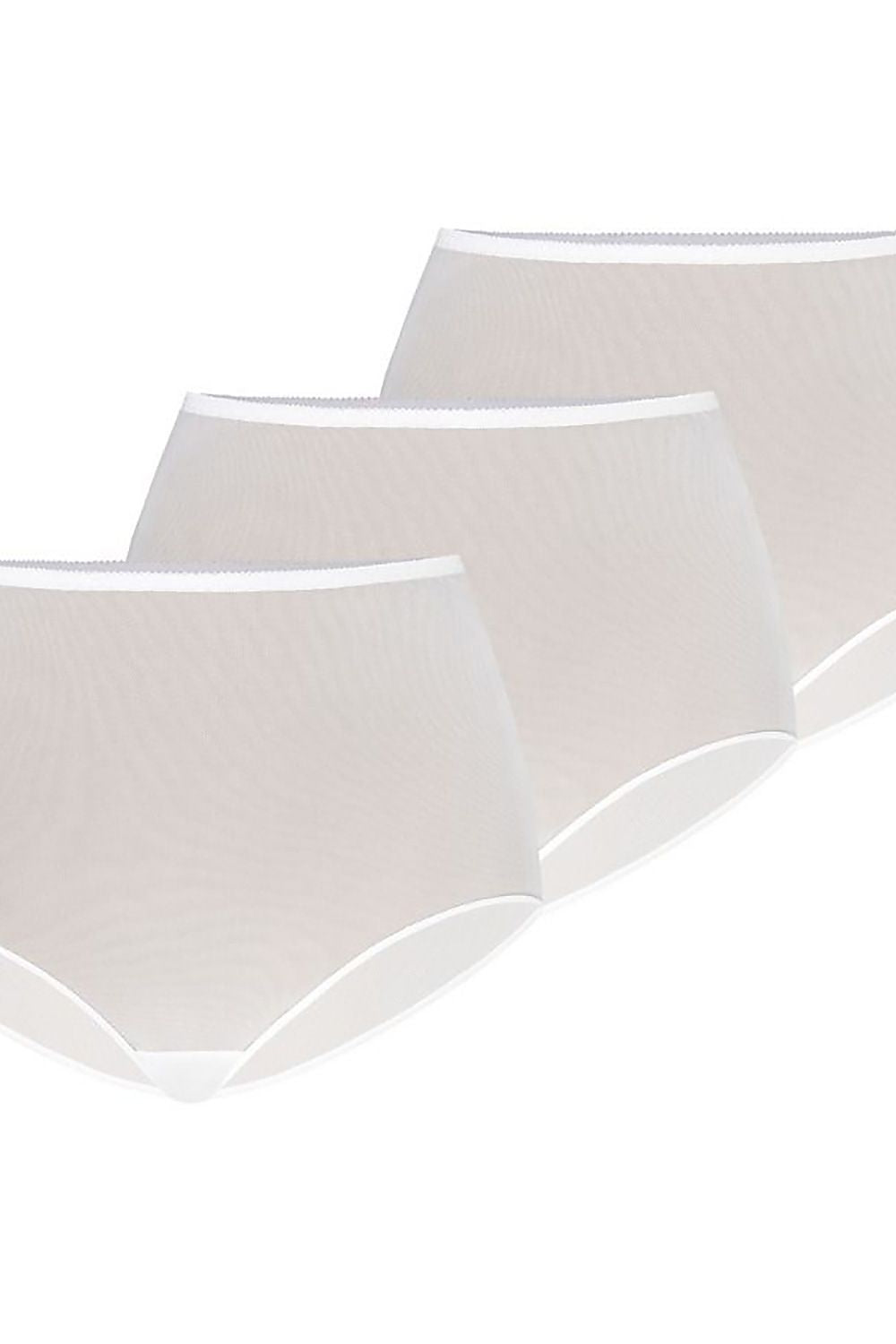 Stylish Teyli high-waisted black mesh panties set, offering both sophistication and ultimate comfort for women.