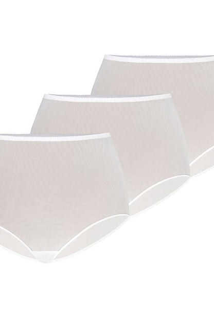 Stylish Teyli high-waisted black mesh panties set, offering both sophistication and ultimate comfort for women.