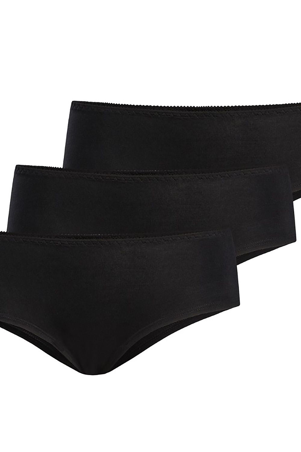 Luxury Teyli Women's Bamboo Brazilian Panties in elegant black, showcasing the breathable comfort and modern design perfect for everyday wear.