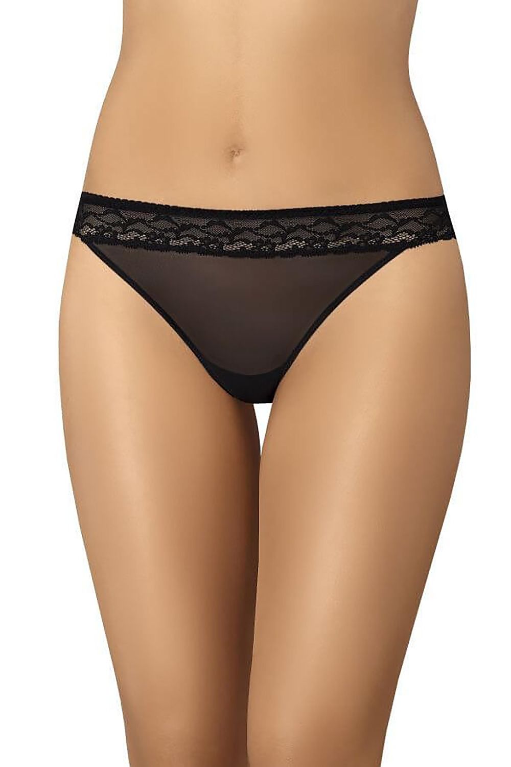 Teyli elegant white mesh panties with lace detail, showcasing luxurious softness and perfect fit for women under fitted dresses.