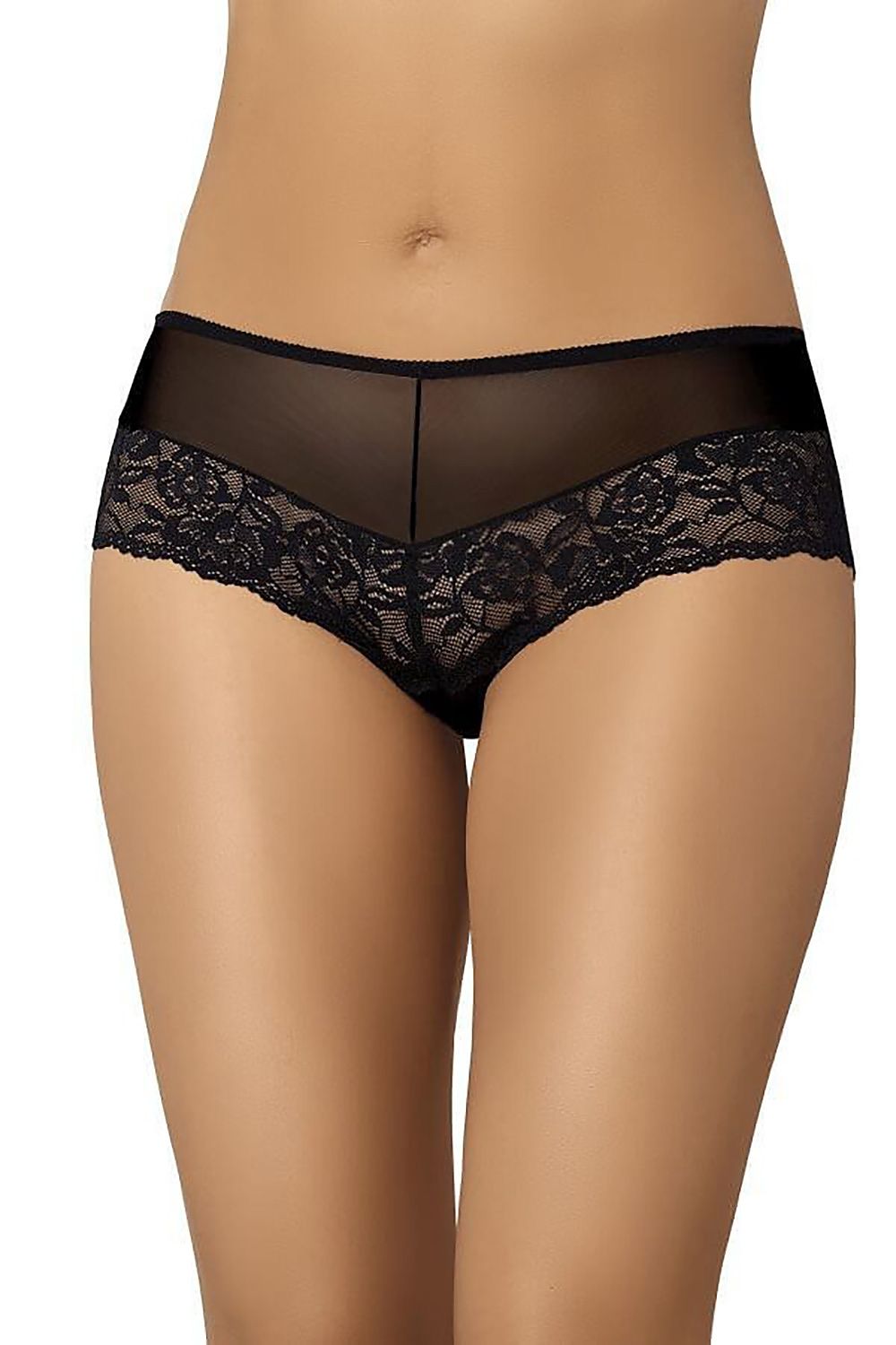 Chic women's lace shorts from Teyli, made with fine mesh and soft cotton lining, showcasing an elegant silhouette ideal for any occasion.