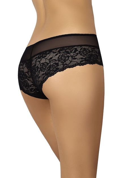 Women's elegant white lace shorts by Teyli, crafted from delicate mesh with soft cotton lining, featuring a comfortable elastic waistband, perfect for a luxurious and feminine look.