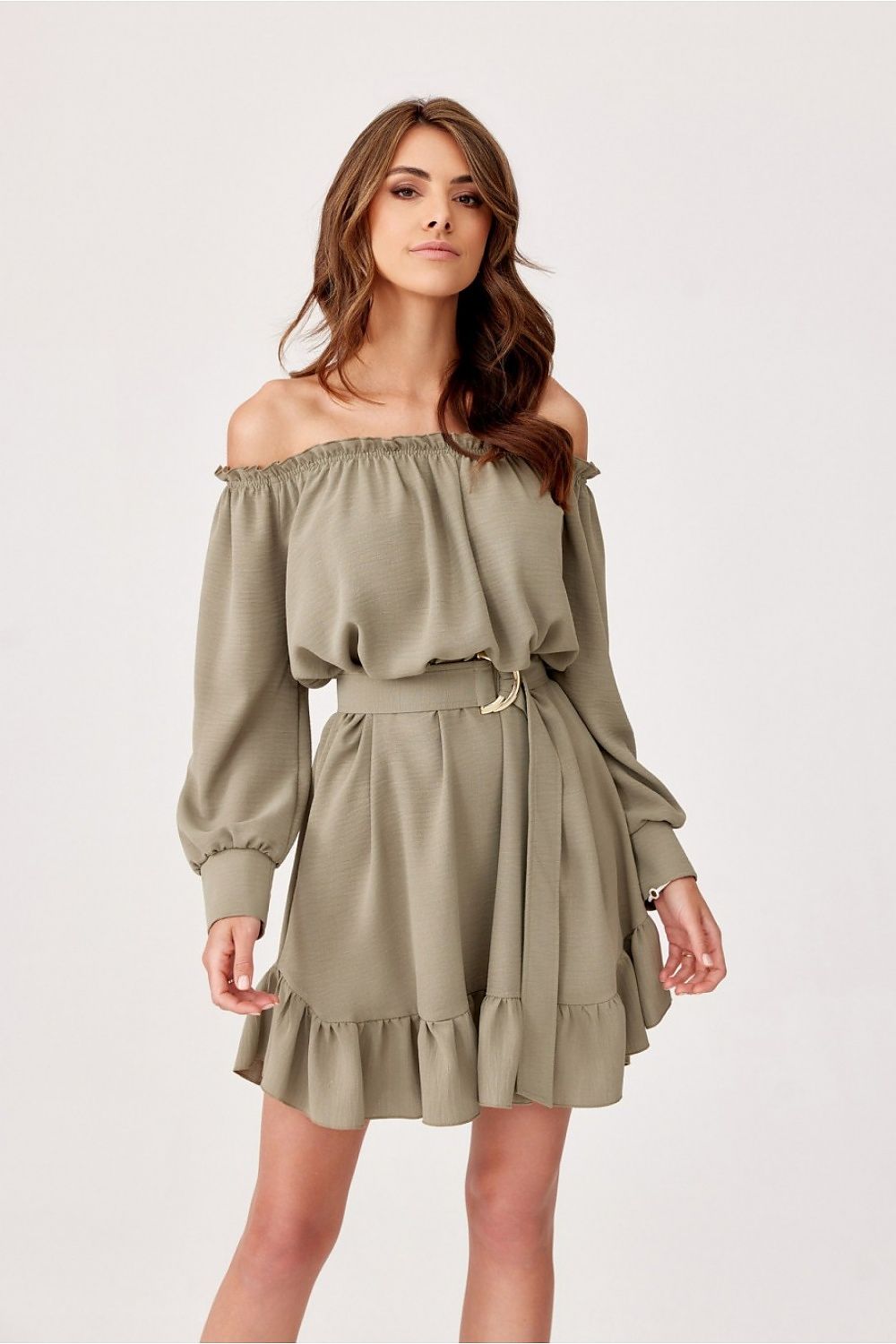 Chic Roco Fashion Daydress with wide long sleeves and a comfortable loose cut, perfect for enhancing your figure with feminine charm and ideal for any occasion.