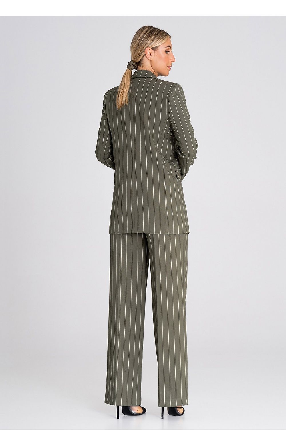 Figl double-breasted long sleeve blazer jacket in elegant design for stylish occasions.