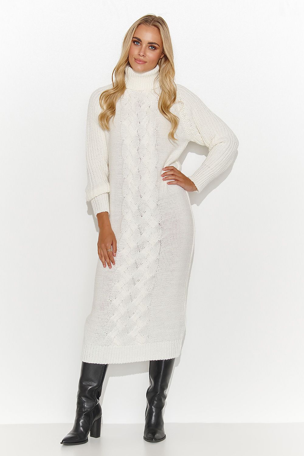 Sophisticated Makadamia Daydress in elegant cappuccino colour, showcasing its smooth back design and versatile wearability for both casual and work occasions.