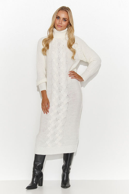 Sophisticated Makadamia Daydress in elegant cappuccino colour, showcasing its smooth back design and versatile wearability for both casual and work occasions.