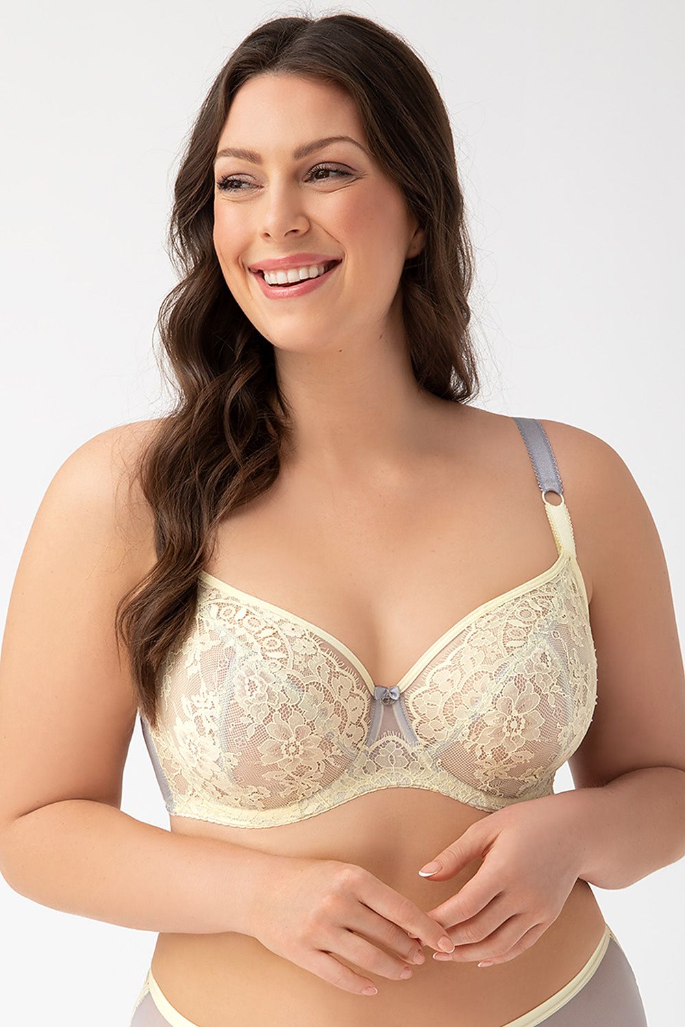 Luxurious Gorsenia Lingerie bra featuring an elegant lace design, supportive underwire, and adjustable straps for a personalised fit, ideal for everyday wear.