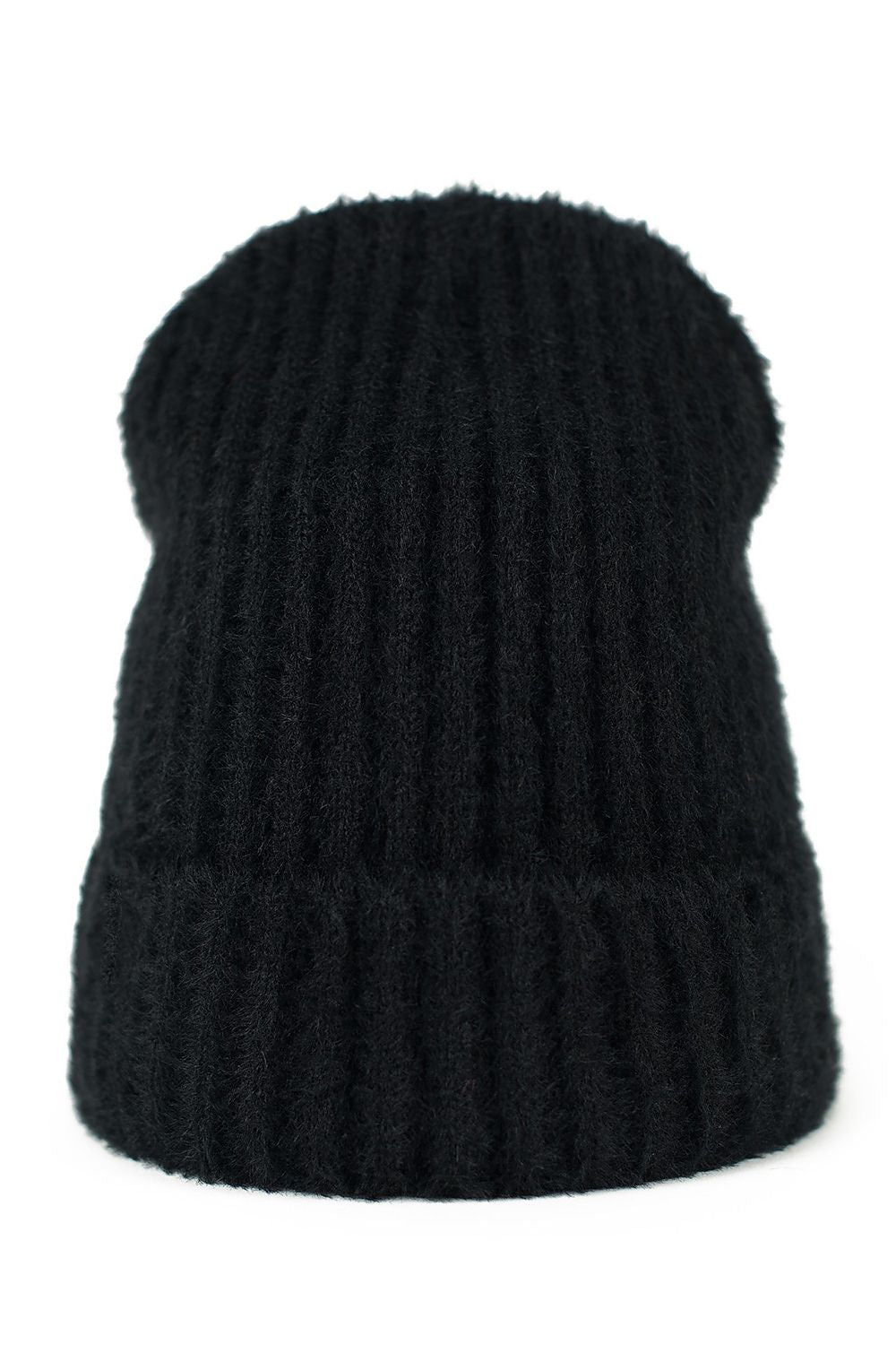 Luxuriously soft fluffy beanie hat by Art of Polo, showcasing its flexible design and plush texture, perfect for comfort and style.