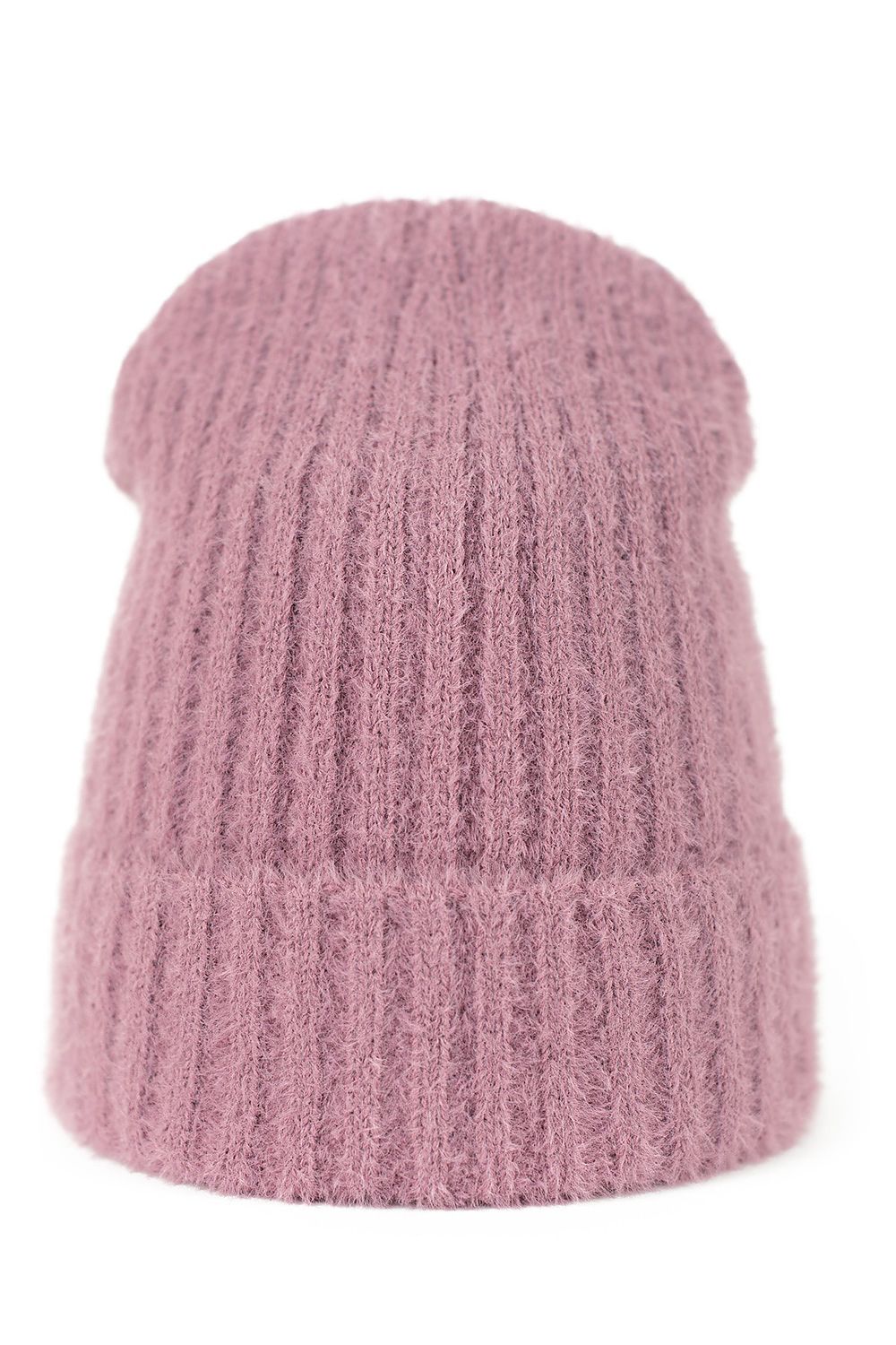 Art of Polo's handmade beanie hat, made in Poland, featuring a beautifully rolled-up brim and accommodating design for various hairstyles.