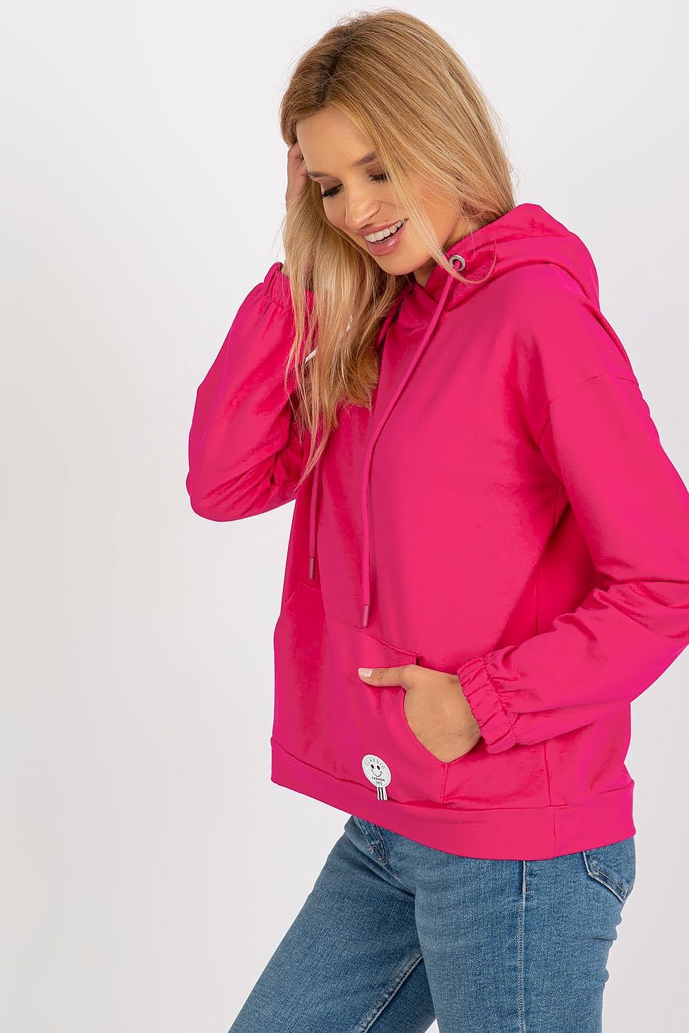 Versatile cotton hoodie displayed on a neutral background, highlighting its everyday elegance and practicality.