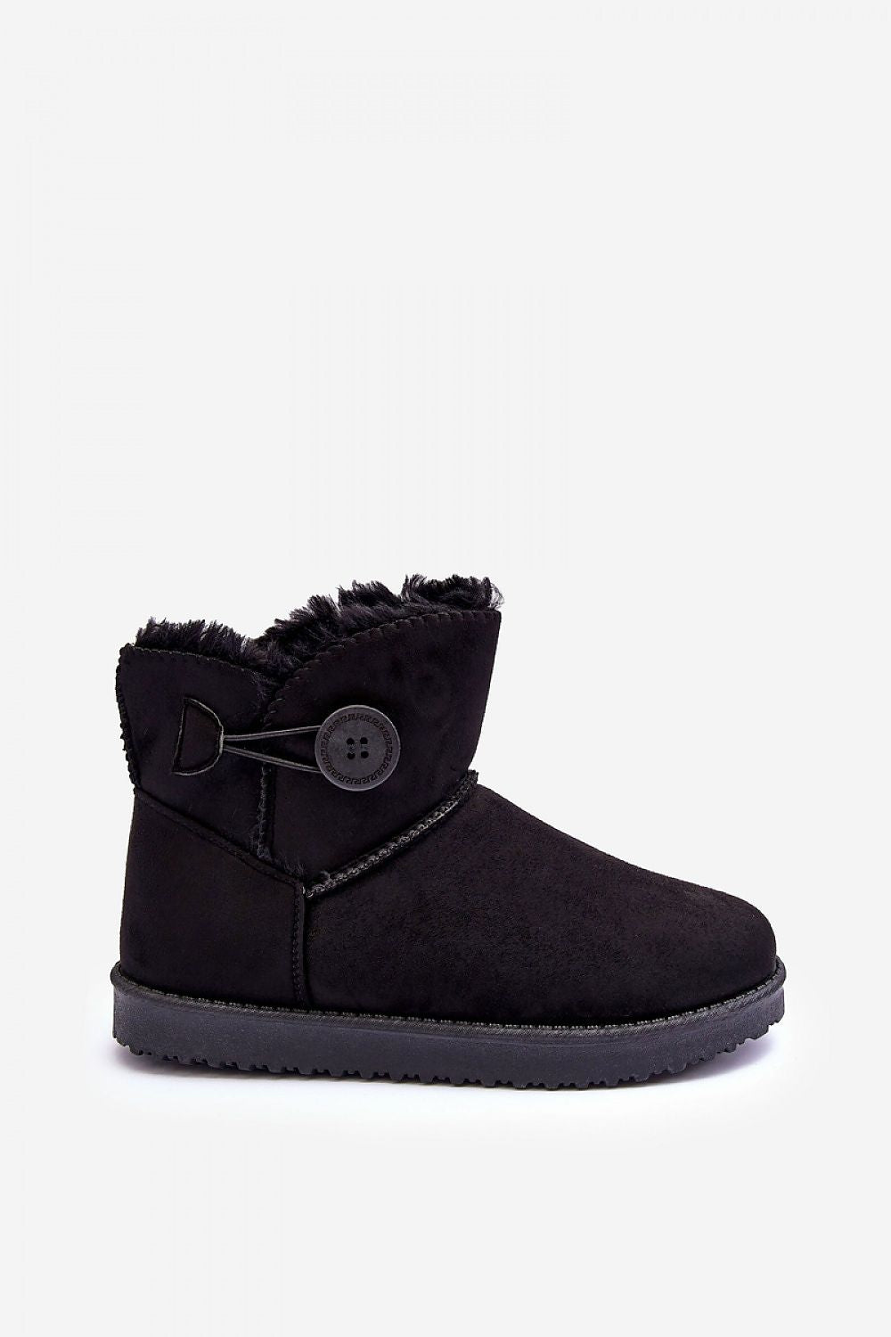 Stylish and warm eco-suede snow boots, complete with thick fur insulation for ultimate winter luxury.