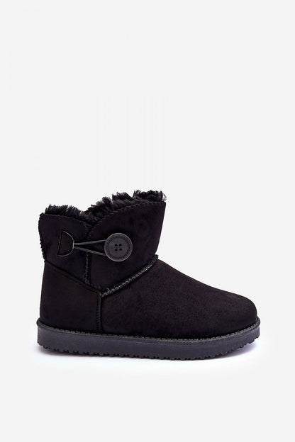 Stylish and warm eco-suede snow boots, complete with thick fur insulation for ultimate winter luxury.