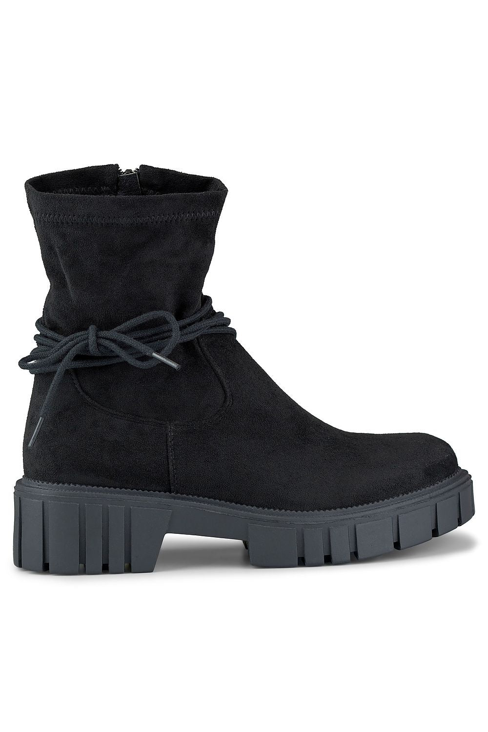 Sophisticated PRIMO eco-suede leather boots with a padded insole for exceptional comfort, designed for a fashionable silhouette with a 4.5 cm heel, ideal for stylish layering.