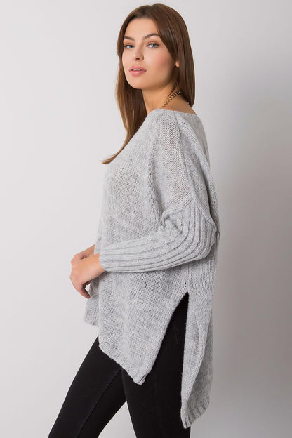 Och Bella luxury women's casual sweater made from soft acrylic fabric, ideal for chilly days, offering versatility for various outfits.