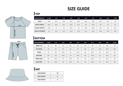 DreamBuy's luxurious personalised kids summer outfit in soft mint, showcasing its premium cotton fabric and stylish design ideal for beach fun and warm weather adventures.