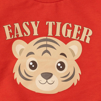 HelloBaby Basic Baby Boy Sweatshirt - Red
