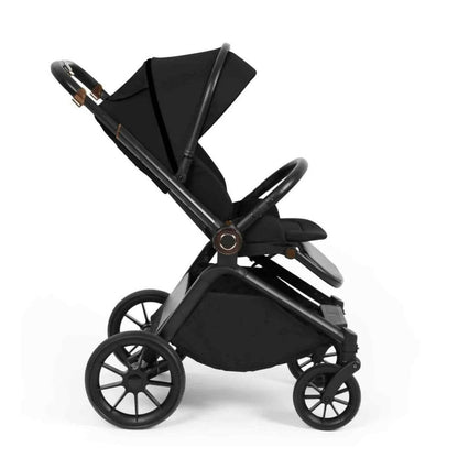 Ickle Bubba Altima Travel System with i-Size Stratus Car Seat & ISOFIX Base 12 pcs - Black
