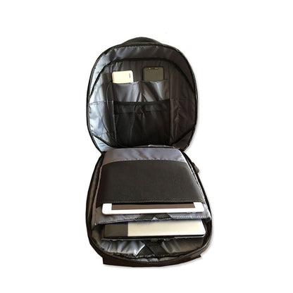 Interior view of the LED Advertising Backpack Screen Portable Mobile Phone WiFi Mobile Control demonstrating spacious compartments for phones and accessories, blending functionality with modern advertising.