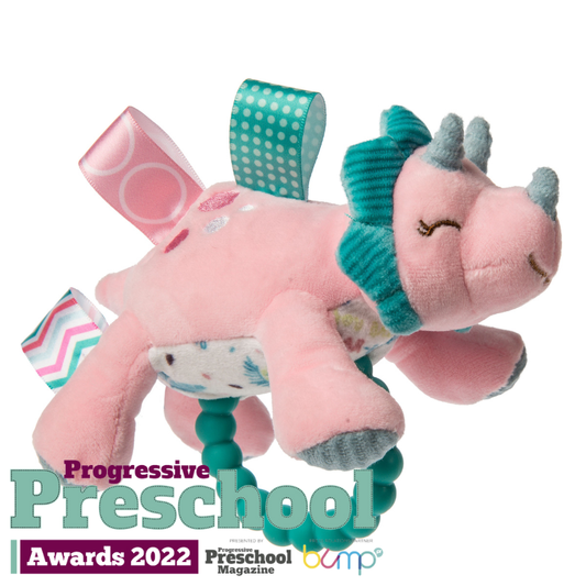 Taggies Aroar-a-saurus Teether Rattle – 5″