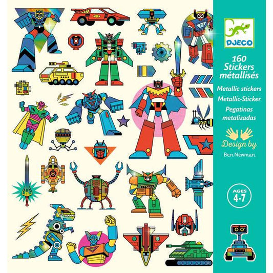 Djeco Robot Stickers