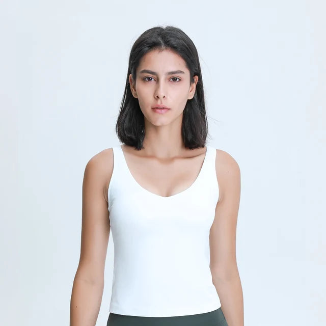 Women's Sleeveless Top Blouse Fashion