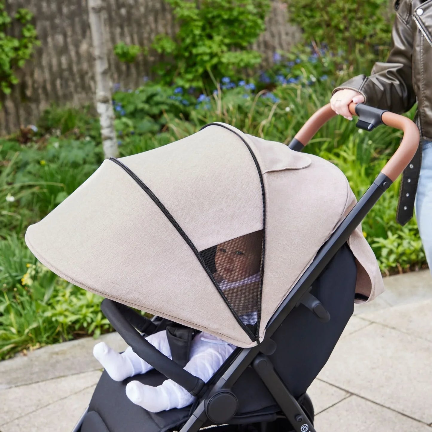 Ickle Bubba Stomp Stride Max Stroller - Desert
