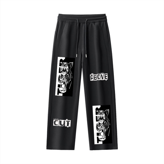 Elevate your casual style with women's essential cotton-polyester drawstring sweatpants, showcasing a luxurious blend of comfort and practicality, available in sizes S to XL.