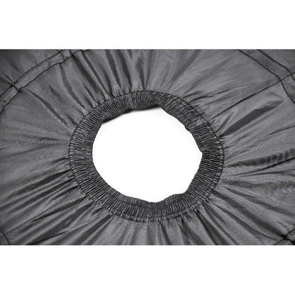 Close-up of the intricate lace and satin ribbon trim on the Dark In Love Valeria Gothic Mini Petticoat, perfect for enhancing a gothic or Lolita-inspired outfit.