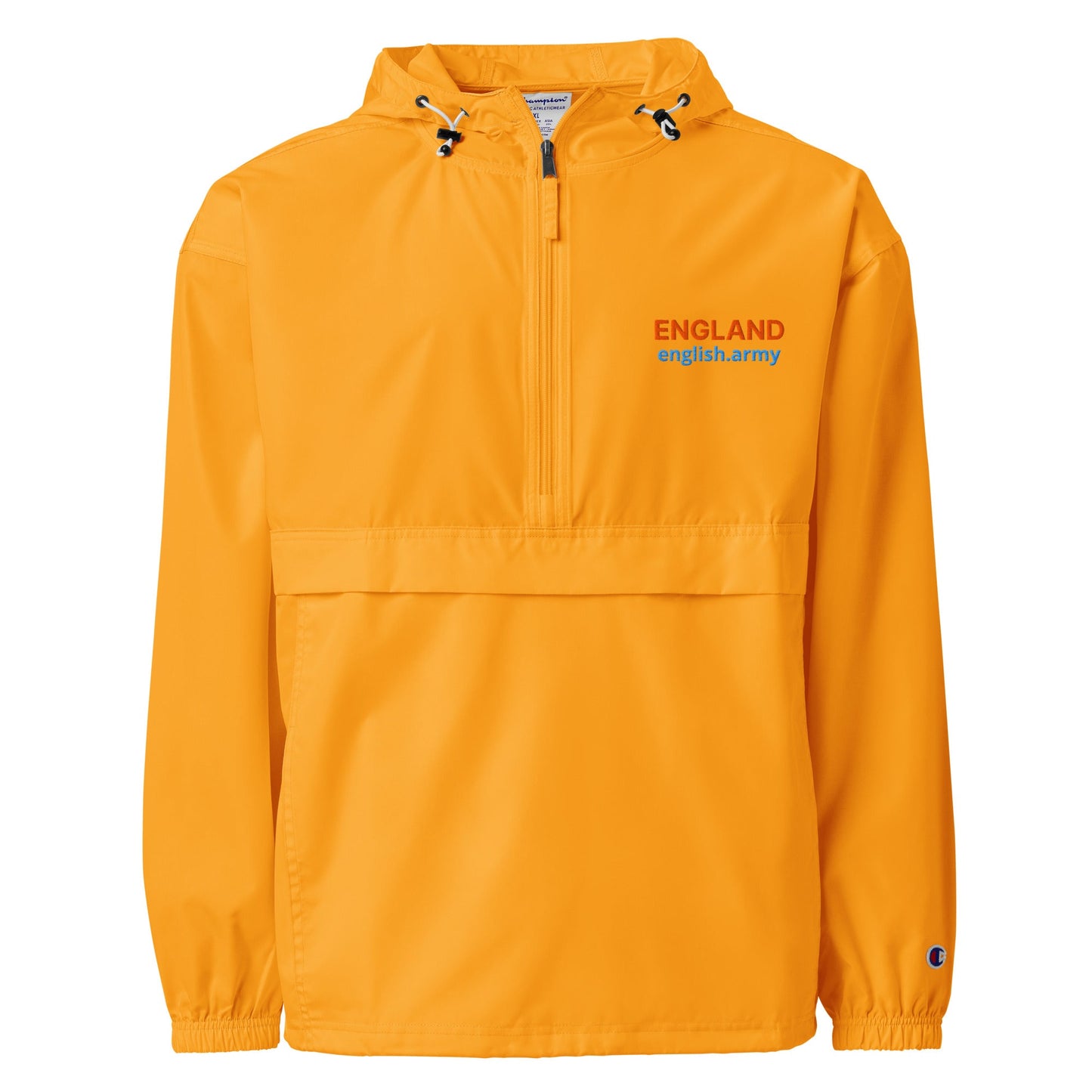 ENGLAND - Embroidered Champion Packable Jacket