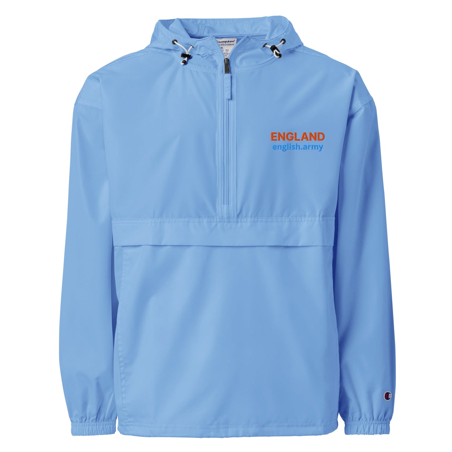 ENGLAND - Embroidered Champion Packable Jacket