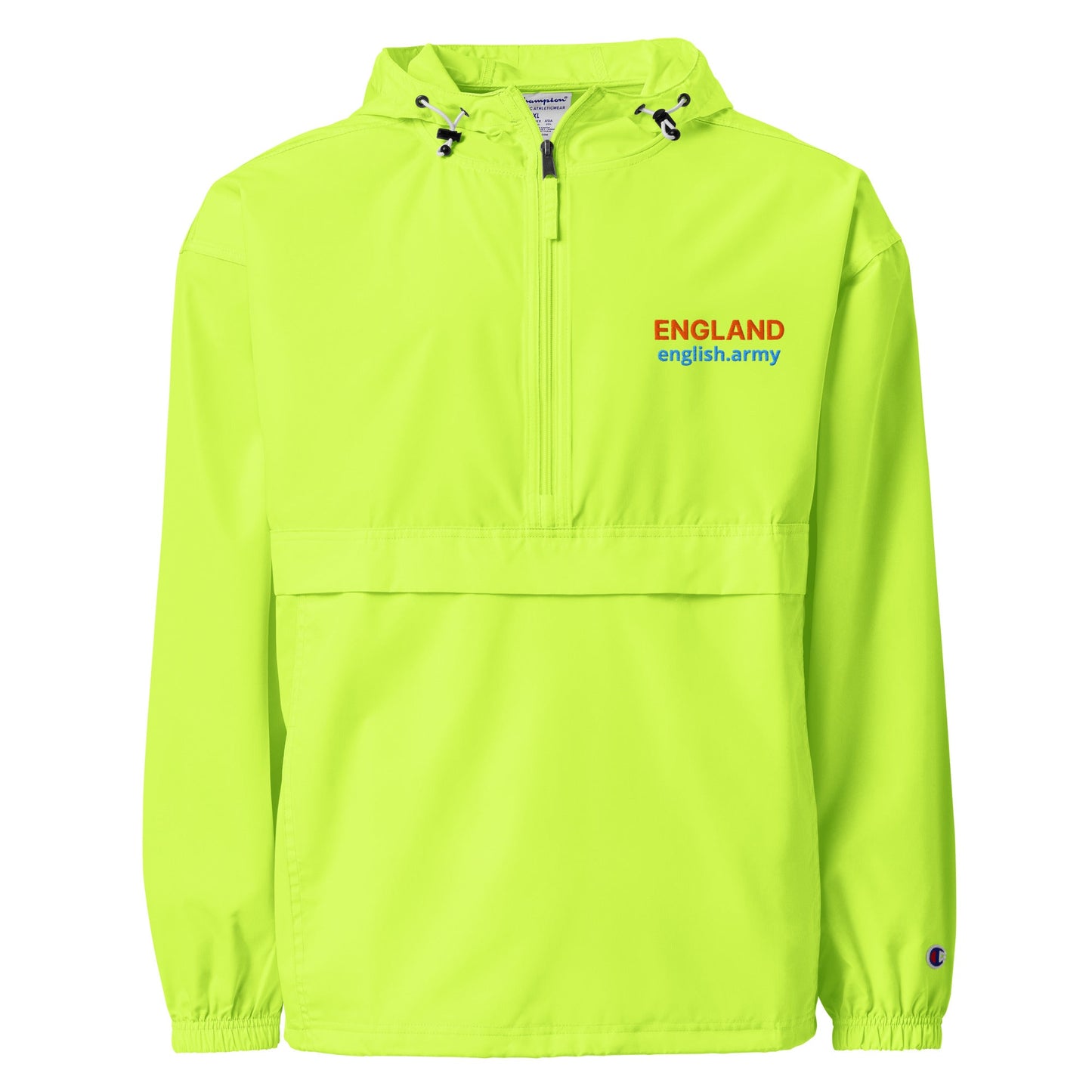 ENGLAND - Embroidered Champion Packable Jacket
