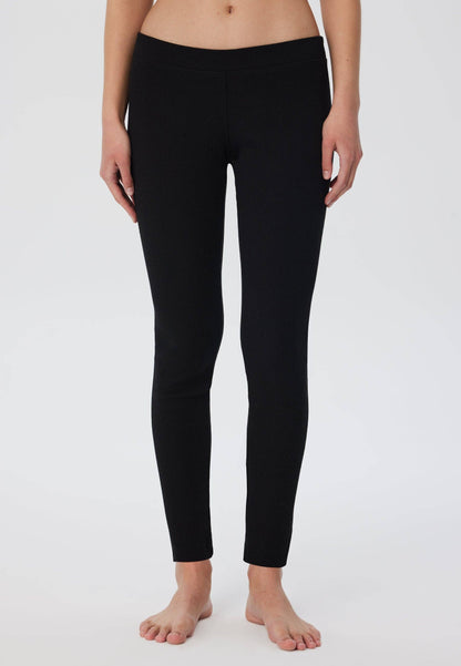 Premium quality women's leggings crafted from soft organic cotton with a flattering snug fit and elasticated waist.