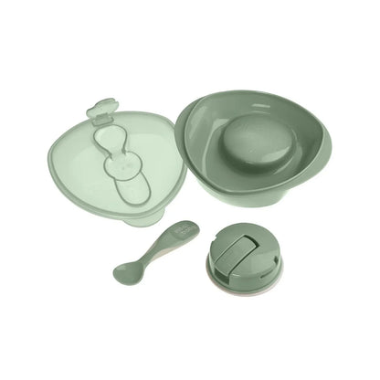 Vital Baby Nourish Power Suction Bowl - Natural Moss