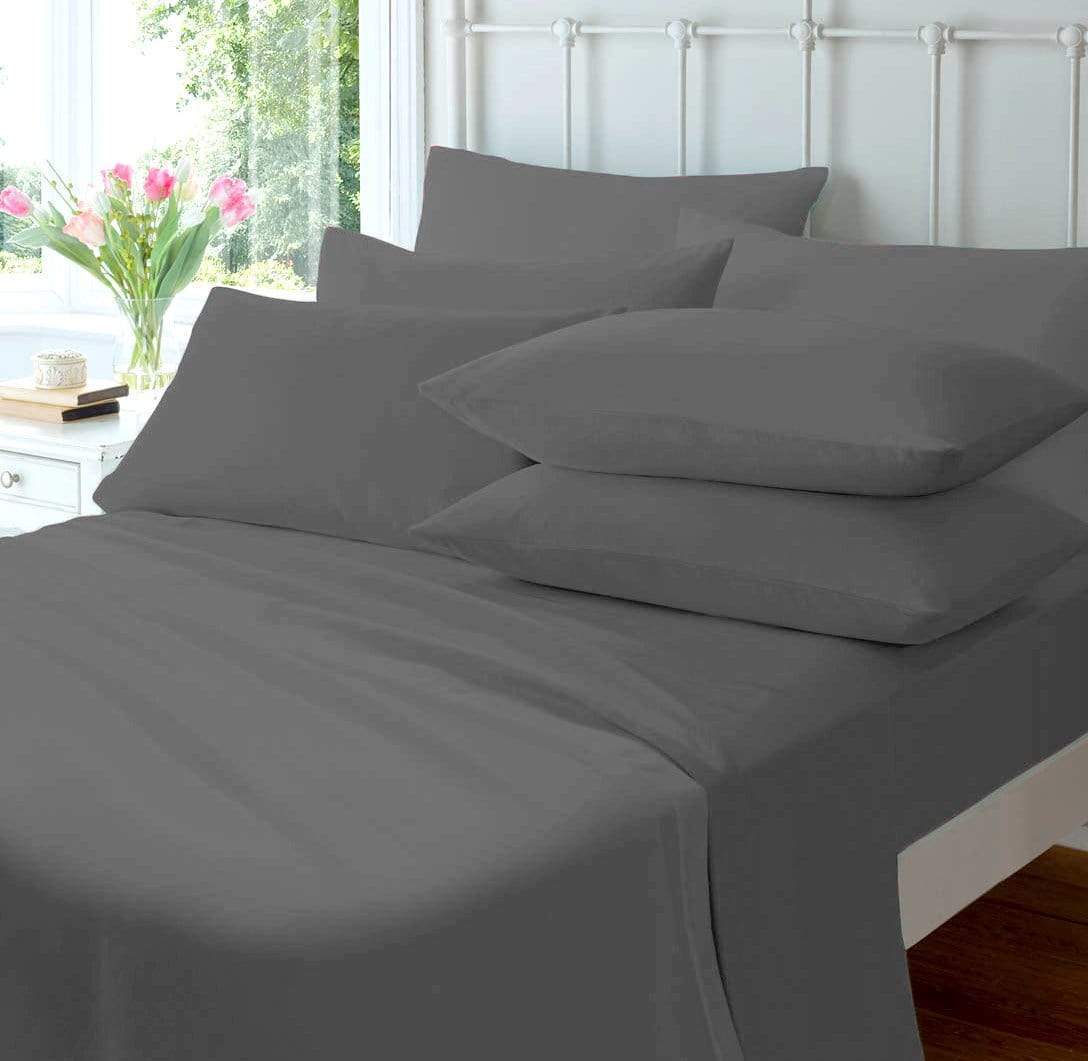 Flannelette duvet set in elegant design displayed on a stylish bed, highlighting the warmth and comfort it brings to any bedroom.