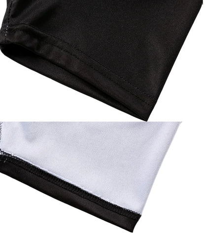Close-up detail of the Batman Gym Shirt sleeves, highlighting the premium mesh fabric with moisture-wicking properties.