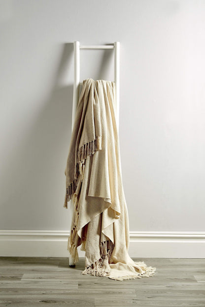 Versatile sizes of handwoven eco-friendly cotton throw blanket, available in soothing colours, ideal for adding sophistication to beds and sofas.