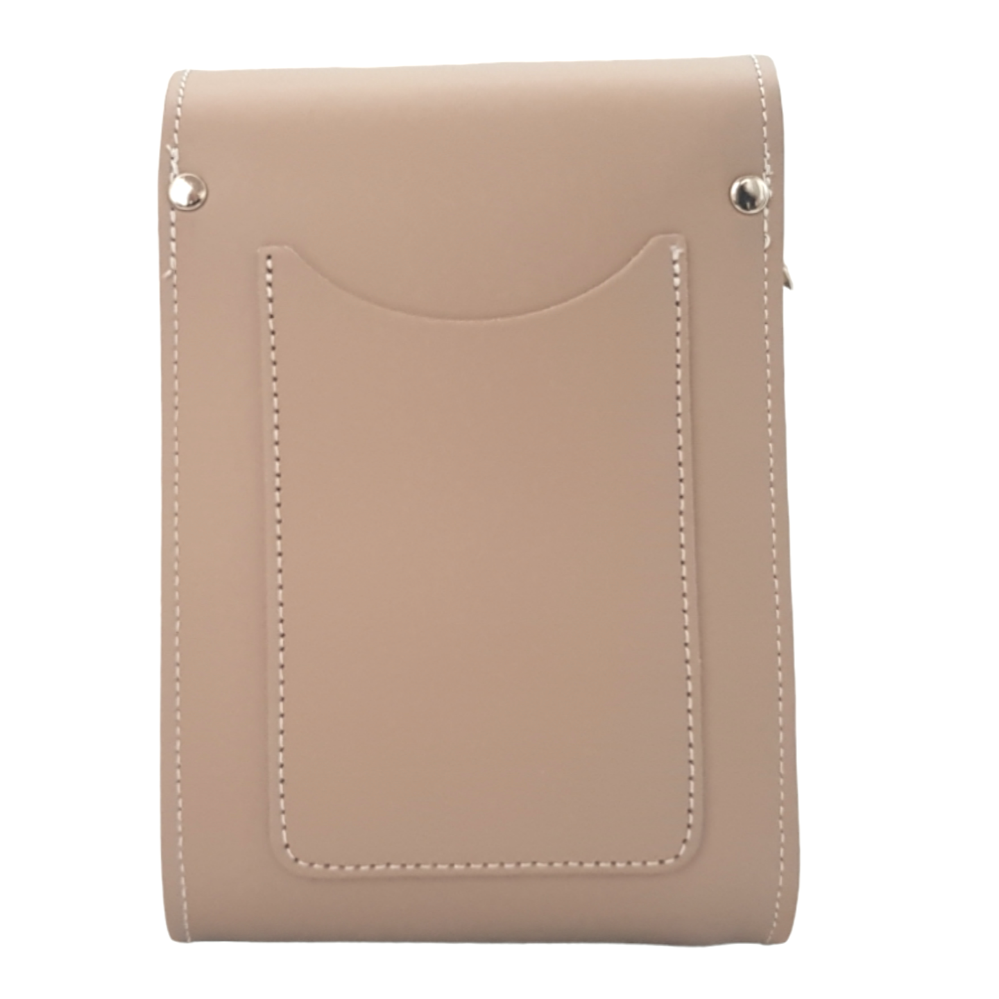 Close-up of the Luxury Leather Festival Phone Bag, showcasing the high-quality craftsmanship and chic buckle design that defines Zatchels luxury accessories.