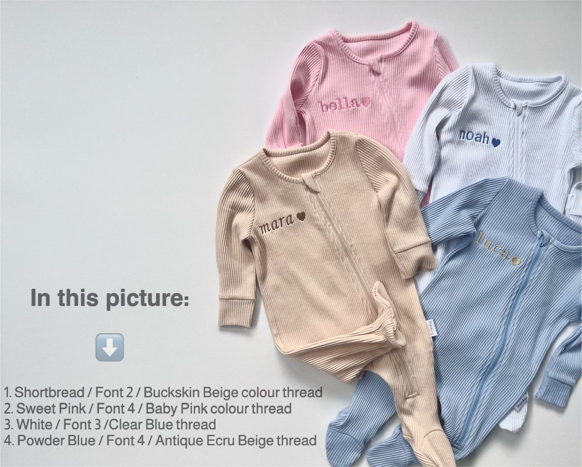 Close-up view of DreamBuy luxurious zip sleepsuit highlighting its lightweight ribbed fabric and unique design tailored for babies and toddlers.