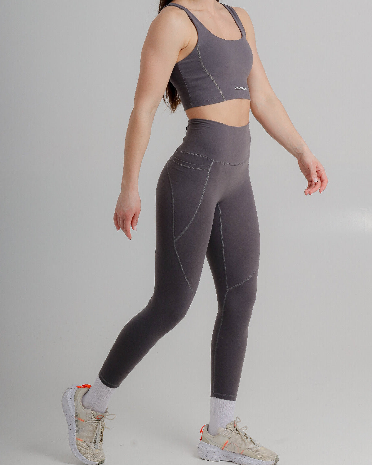 Premium Active Black Leggings with Pockets, High Waist Fit, Available in S-XL, Quick Dry Fabric