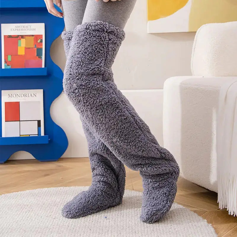 Womens Winter warmer Novelty Teddy Socks