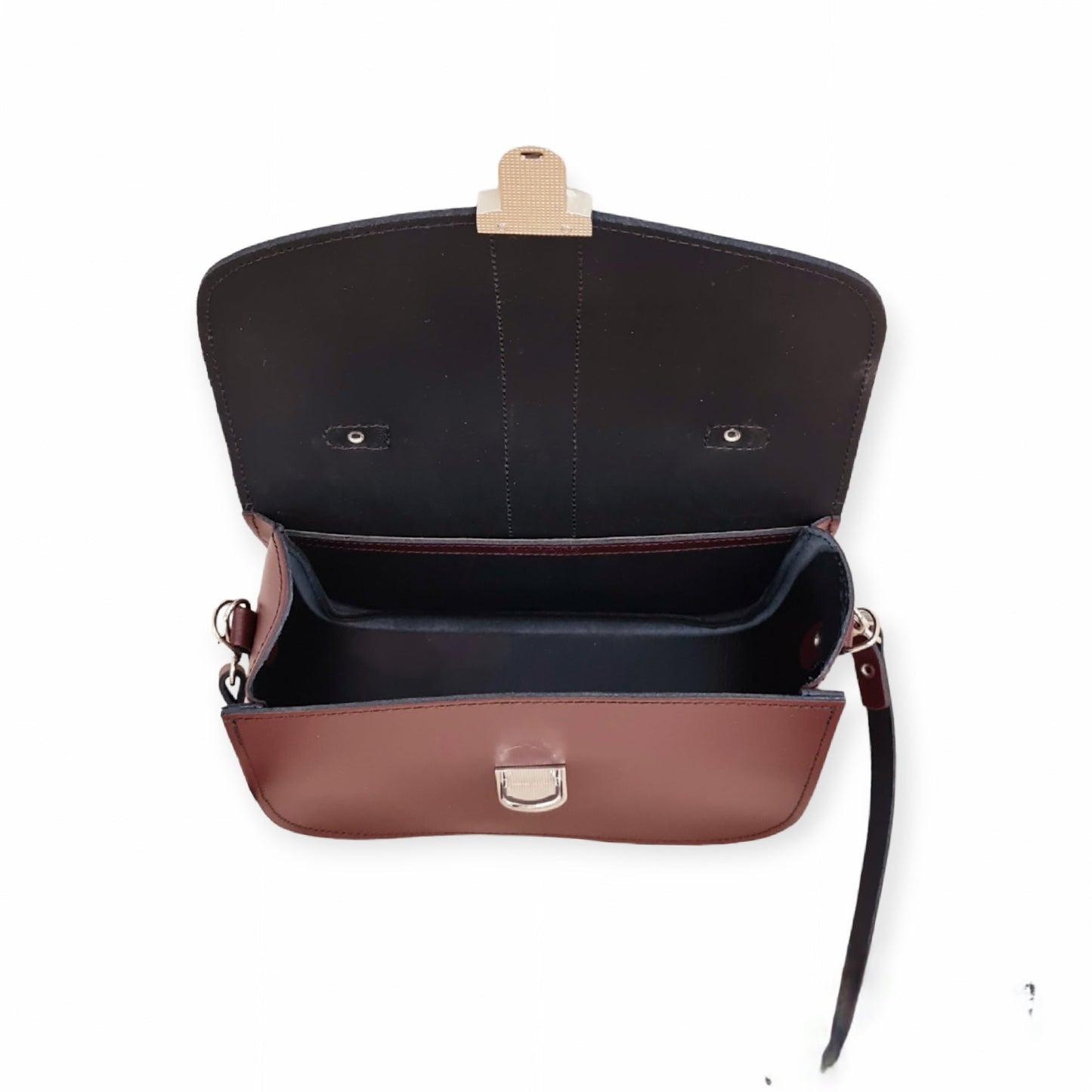 Zatchels Olympia Handmade Leather Handbag - Marsala Red, 22.5cm x 16cm - Custom Engraving Available