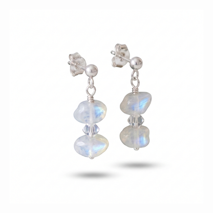 Moonstone Gemstone Earrings