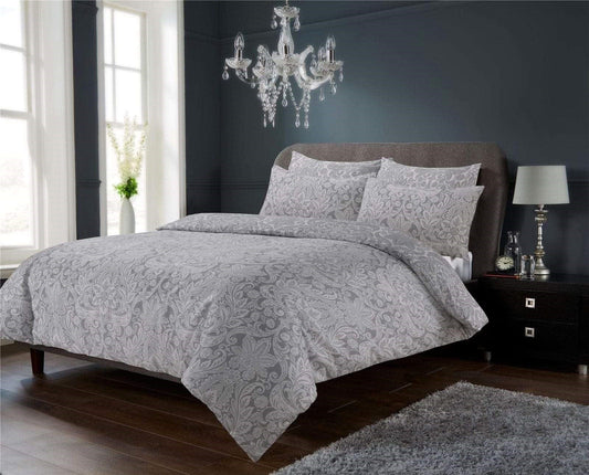 Luxury super soft cotton rich duvet set in elegant design, showcasing vibrant patterns and rich textures for refined bedroom aesthetics.