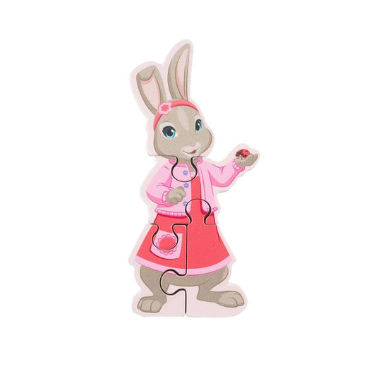 Mini Wooden Puzzle - Lily Bobtail