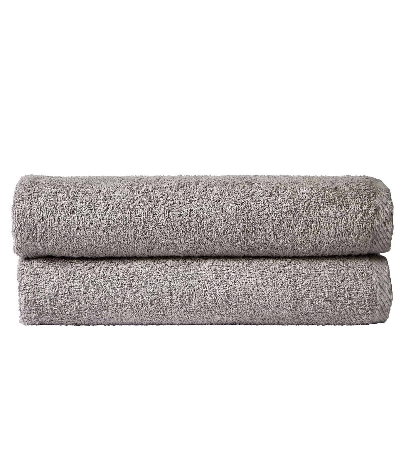 High-quality pack of 2 quick-drying bath sheets from OLIVIA ROCCO featuring exquisite craftsmanship, ideal for gym and holiday use.