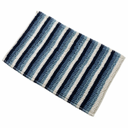 Luxurious Padstow Stripe Bathmat in elegant stripe design, super soft and highly absorbent, ideal for enhancing the comfort of your bathroom.